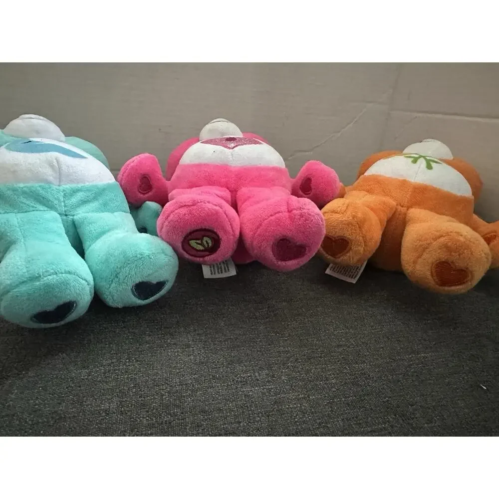 Care Bears 9” Plush Lot of 3 Bedtime Secret Friend Bear Basic Fun 2022